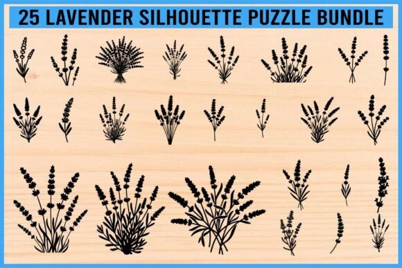 Lavender Silhouette Puzzle Bundle Review