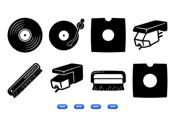 Vinyl Record Clipart Collection Review